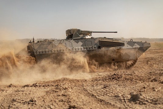 IFV MEXCA in EA's testing range